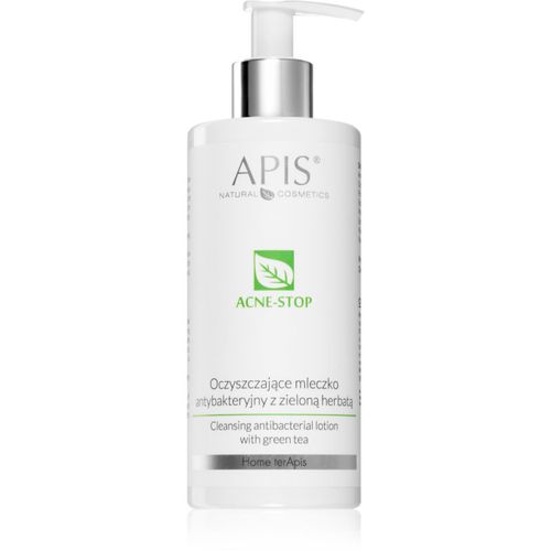 Acne-Stop Home TerApis latte struccante detergente con the verde 300 ml - Apis Natural Cosmetics - Modalova