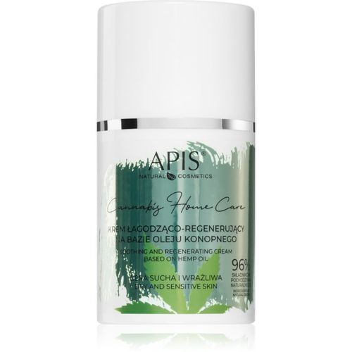 Cannabis Home Care leichte feuchtigkeitsspendende Creme für trockene bis empfindliche Haut 50 ml - Apis Natural Cosmetics - Modalova