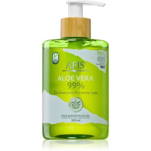 Aloe Vera gel idratante intenso per viso, corpo e capelli 300 ml - Apis Natural Cosmetics - Modalova