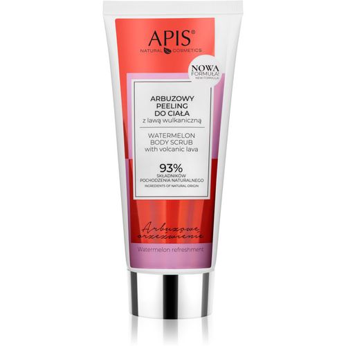 Watermelon Refreshment exfoliante corporal with volcanic lava 200 ml - Apis Natural Cosmetics - Modalova