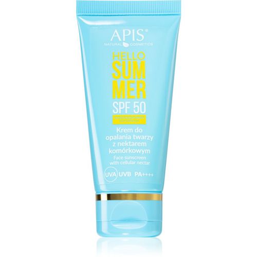 Hello Summer crema abbronzante viso SPF 50 50 ml - Apis Natural Cosmetics - Modalova