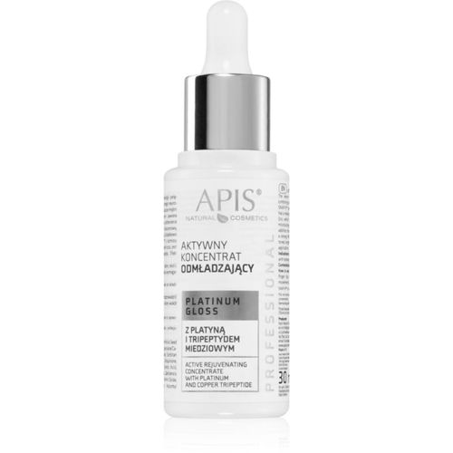 Platinum Gloss tratamiento rejuvenecedor concentrado para reafirmar la piel 30 ml - Apis Natural Cosmetics - Modalova