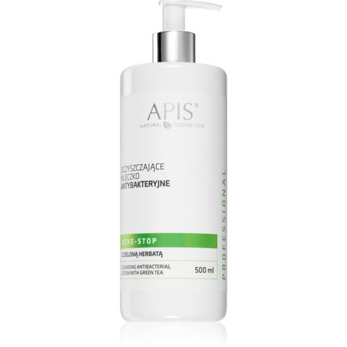 Acne-Stop Home TerApis latte struccante detergente con the verde 500 ml - Apis Natural Cosmetics - Modalova