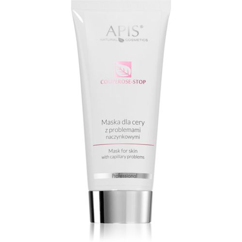 Couperose-Stop sanfte Creme-Maske für empfindliche Haut mit der Neigung zum Erröten 200 ml - Apis Natural Cosmetics - Modalova