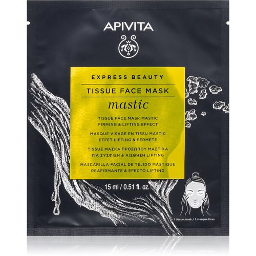 Express Beauty Lifting Tissue Face Mask Mastic Mascarilla en hoja con efecto lifting 15 ml - Apivita - Modalova