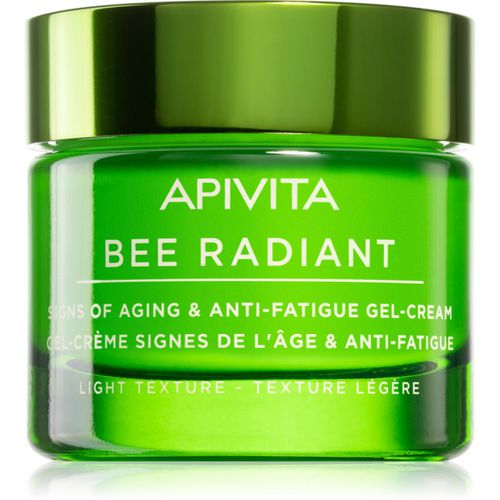 Bee Radiant Gel-Cream - Light texture Leichte Gelcreme gegen das Altern der Haut und zur Festigung der Haut 50 ml - Apivita - Modalova