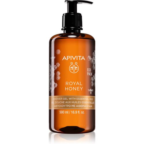 Royal Honey Creamy Shower Gel gel de ducha hidratante con aceites esenciales 500 ml - Apivita - Modalova