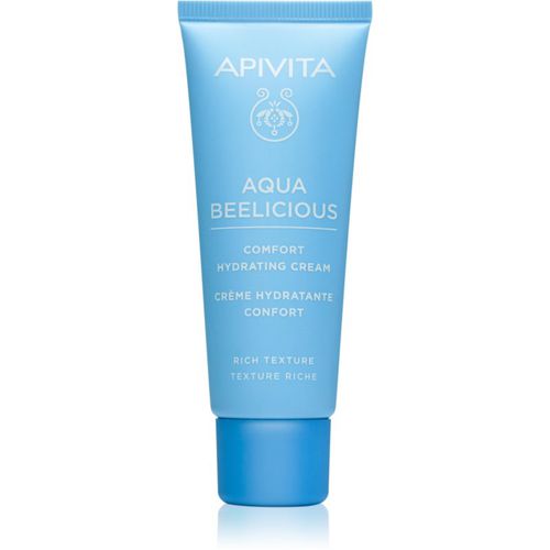 Aqua Beelicious Comfort Hydrating Cream Rich crema facial nutritiva de día y noche hidratante 40 ml - Apivita - Modalova