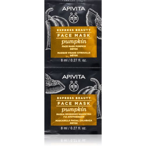 Express Beauty Detox Face Mask Pumpkin Detox-Gesichtsmaske 2 x 8 ml - Apivita - Modalova