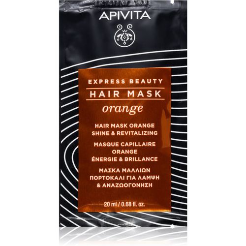 Express Beauty Hair mask Shine Orange maschera rivitalizzante per capelli 20 ml - Apivita - Modalova