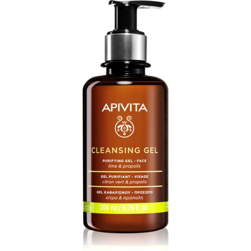 Cleansing Gel for Oily Skin Reinigungsgel für fettige und Mischhaut 200 ml - Apivita - Modalova