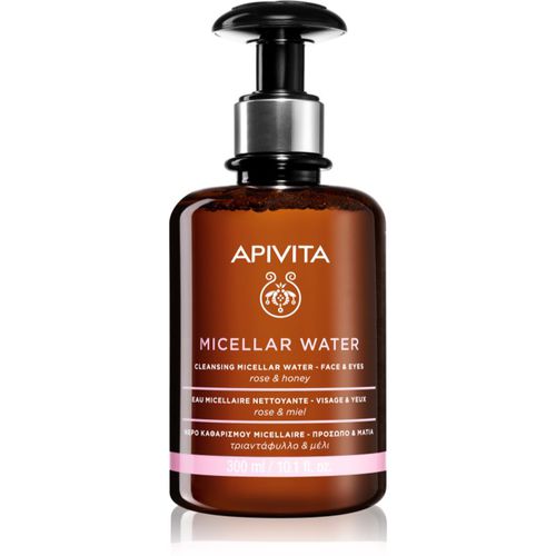 Cleansing Micellar Water agua micelar para rostro y ojos 300 ml - Apivita - Modalova