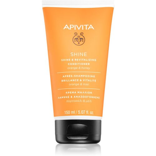 Shine and Revitalizing Conditioner balsamo rivitalizzante per illuminare i capelli spenti 150 ml - Apivita - Modalova