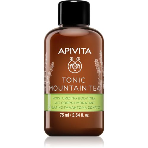 Tonic Mountain Tea Moisturizing Body Milk feuchtigkeitsspendende Bodylotion 75 ml - Apivita - Modalova