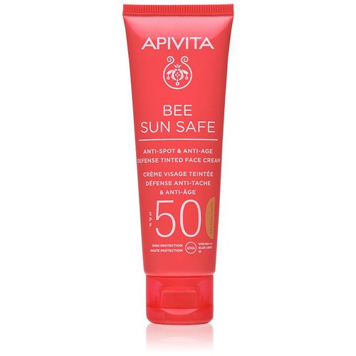 Bee Sun Safe crema con color SPF 50+ 50 ml - Apivita - Modalova