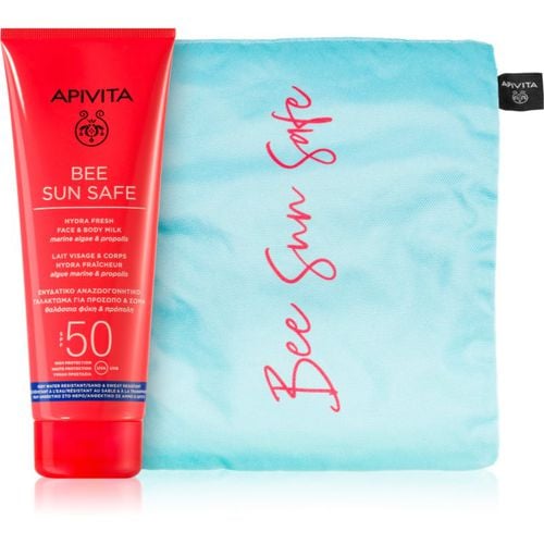 Bee Sun Safe Hydra Fresh SET latte abbronzante per viso e corpo(SPF 50) confezione regalo - Apivita - Modalova