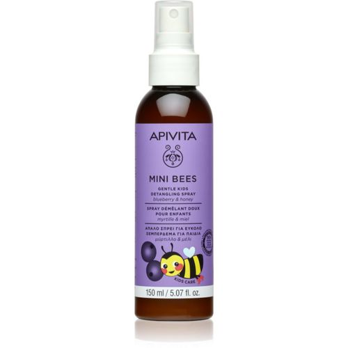 Mini Bees Gentle Kids Detangling Spray Blueberry&Honey spray para facilitar el peinado 150 ml - Apivita - Modalova