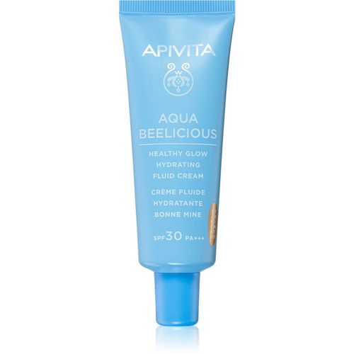 Aqua Beelicious leichtes getöntes Fluid zur Verjüngung der Gesichtshaut SPF 30 40 ml - Apivita - Modalova