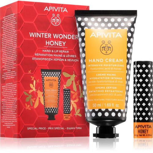 Hand Care Winter Wonders Honey set navideño de regalo (Bio-Eco Product, 100% Natural Derived Ingredients) - Apivita - Modalova