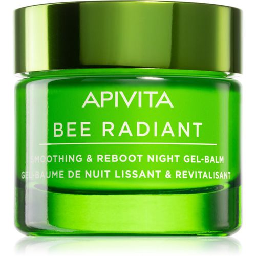 Bee Radiant glättendes und entschlackendes Gel-Balsam für die Nacht 50 ml - Apivita - Modalova