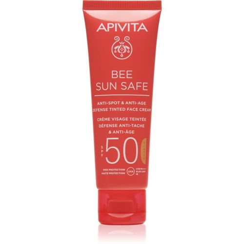 Bee Sun Safe crema facial protectora con color SPF 50 50 ml - Apivita - Modalova