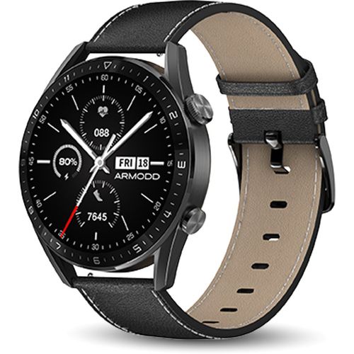 Silentwatch 5 Pro smartwatch colore Black/Leather 1 pz - ARMODD - Modalova