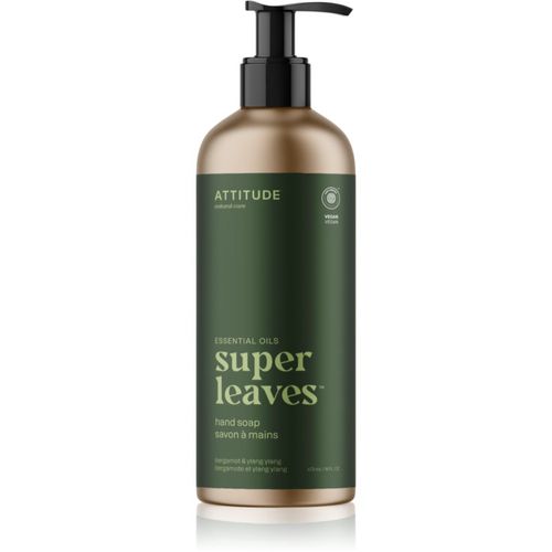 Super Leaves Essentials jabón natural para manos Bergamot & Ylang Ylang 473 ml - Attitude - Modalova