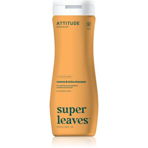 Super Leaves Volume & Shine champú natural con efecto desintoxicante 473 ml - Attitude - Modalova