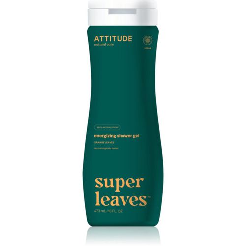 Super Leaves Orange Leaves gel de ducha natural con efecto desintoxicante 473 ml - Attitude - Modalova