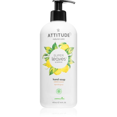 Super Leaves Lemon Leaves sapone liquido per le mani 473 ml - Attitude - Modalova