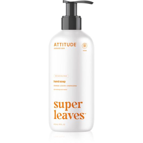 Super Leaves Orange Leaves jabón líquido natural para manos con efecto desintoxicante 473 ml - Attitude - Modalova