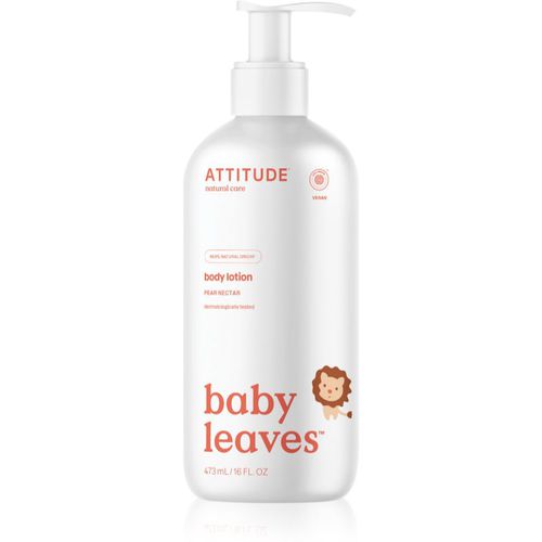 Baby Leaves Pear Nectar latte corpo naturale per bambini 473 ml - Attitude - Modalova