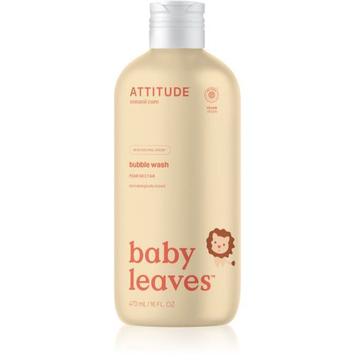 Baby Leaves Pear Nectar bagnoschiuma per bambini 473 ml - Attitude - Modalova