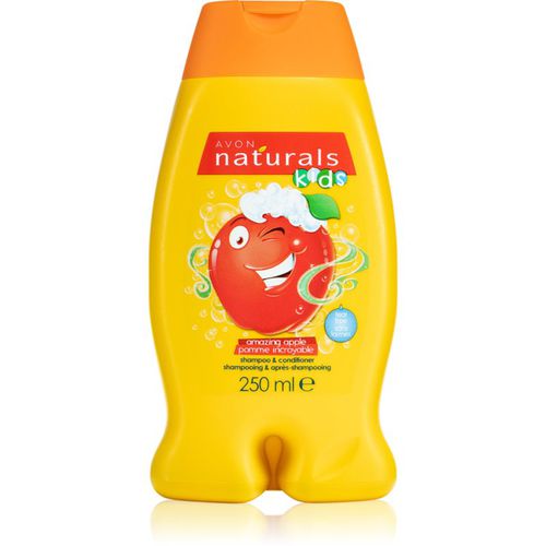 Naturals Kids Amazing Apple champú y acondicionador 2 en 1 para niños con aroma Amazing Apple 250 ml - Avon - Modalova