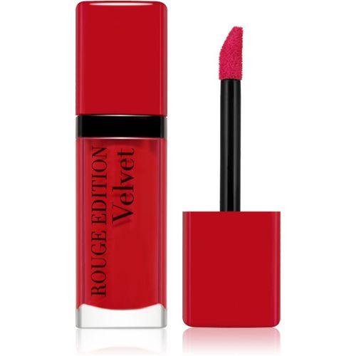 Rouge Edition Velvet barra de labios líquida con efecto mate tono 08 Grand Cru 7.7 ml - Bourjois - Modalova