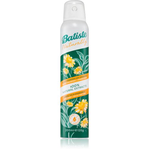 Naturally Green tea & Chamomile champú seco para absorber el exceso de grasa y refrescar el cabello 200 ml - Batiste - Modalova