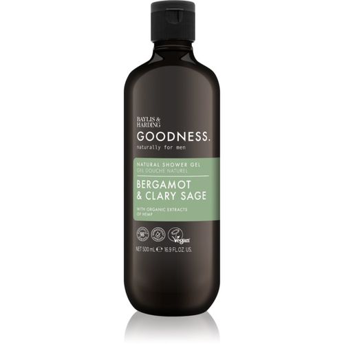 Goodness Bergamot & Clary Sage gel doccia per uomo 500 ml - Baylis & Harding - Modalova