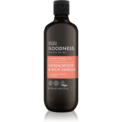 Goodness Sandalwood & Rich Vanilla Duschgel für Herren 500 ml - Baylis & Harding - Modalova