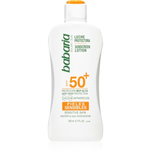 Sun Sensitive latte abbronzante per pelli sensibili SPF 50+ 200 ml - Babaria - Modalova