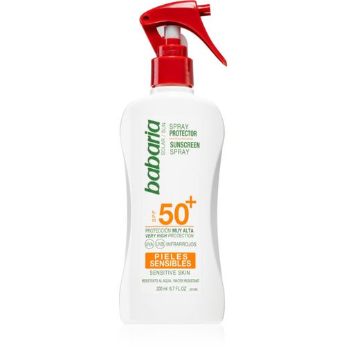 Sun Sensitive Bräunungsspray für empfindliche Oberhaut SPF 50+ 200 ml - Babaria - Modalova