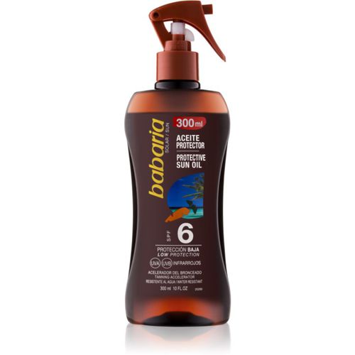 Sun Protective Öl-Spray für Bräunung SPF 6 300 ml - Babaria - Modalova