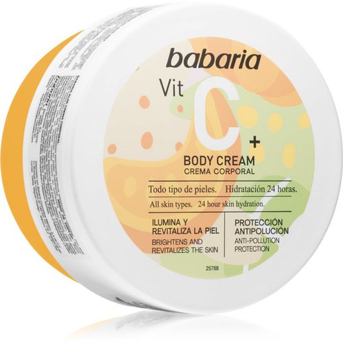 Vitamin C crema corporal hidratante para todo tipo de pieles 400 ml - Babaria - Modalova