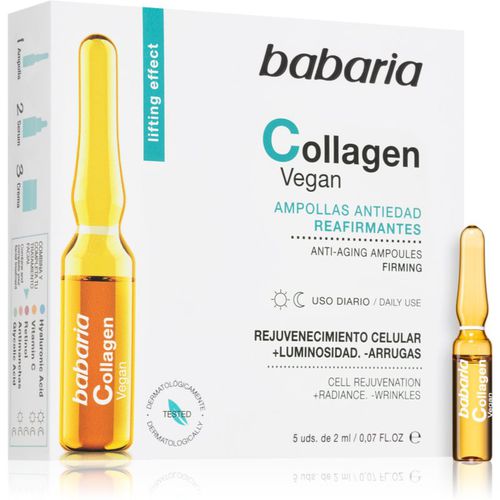 Collagen sérum concentrado contra los signos del envejecimiento de la piel en ampollas 5x2 ml - Babaria - Modalova