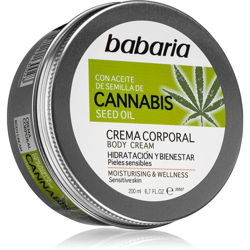 Cannabis crema idratante per pelli sensibili 200 ml - Babaria - Modalova