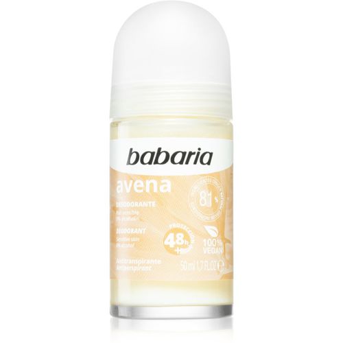 Deodorant Oat antitranspirante roll-on para pieles sensibles 50 ml - Babaria - Modalova