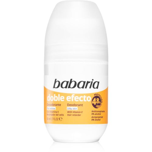 Deodorant Double Effect Antitranspirant-Deoroller zur Verlangsamung des Haarwachstums 50 ml - Babaria - Modalova