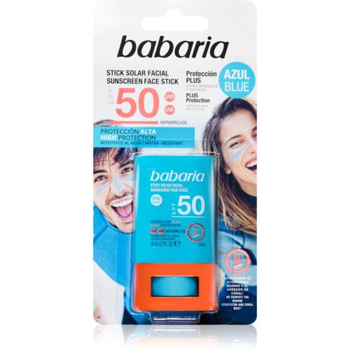 Blue Face Sun Stick barra hidratante protectora para el rostro y zonas sensibles SPF 50 20 ml - Babaria - Modalova