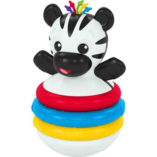 Stack & Wobble Zen Zebra giocattolo con dentaruolo 3 m+ 1 pz - Baby Einstein - Modalova