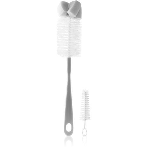 Take Care Brush for Bottles and Teats with Mini Brush & Sponge Tip cepillo de limpieza Grey 2 ud - BabyOno - Modalova