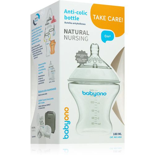 Take Care Babyflasche Anti-Colic 0m+ 180 ml - BabyOno - Modalova
